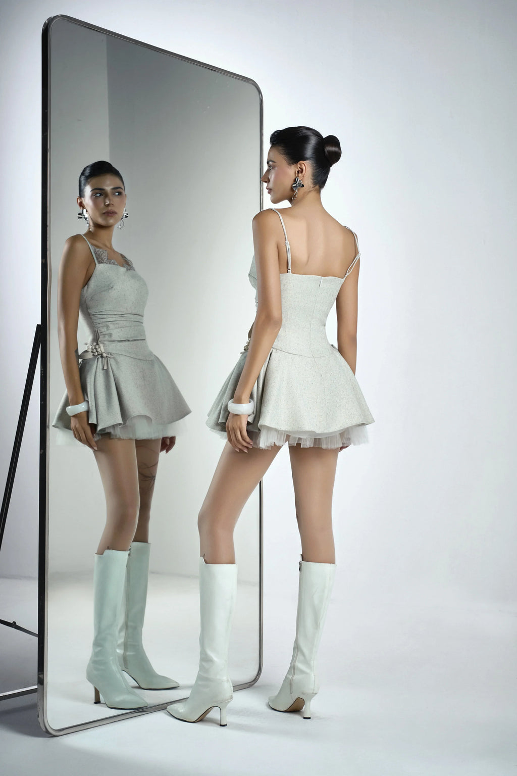 Sugar N Pop Mini Dress & Bell Flower